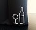 Durable Neoprene Two Bottle Wine Carrier Tote by FAREWARE - Great Gift that keeps 2 wine bottles insulated on the go
