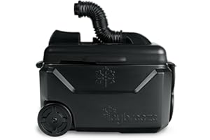 IcyBreeze Platinum Portable Air Cooler and Cooler with 6000 mAh Rechargeable Battery for Camping, Boating, Tailgating, and Outdoor Activities