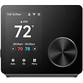 ST300 WiFi Thermostat, Compatible with Alexa and Google, App Control, 3.5&rdquo; Touch Screen, Knob, Easy Install, Universal Compatibility, 7 Day Scheduling, Night Light, Zoning Compatible