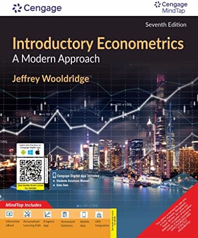 Introductory Econometrics: A Modern Approach (MindTap Course List