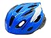 BeBeFun Safety Adjustable Size Kids Helmet for Boy Child Kid Skating Biking Mini Bike Riding Multi-Sports Lovely Helmet 3-7 Years Old Lighting Theme (Blue &White)