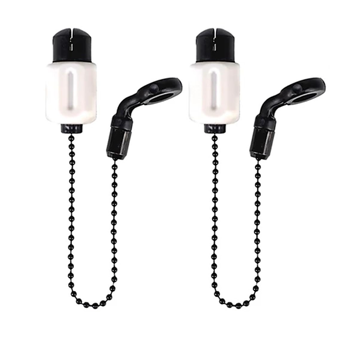 TJR Tackle Pro Ace 2 Bite Indicators Bobbins Short 13cm Chain For Fishing Bite Alarms