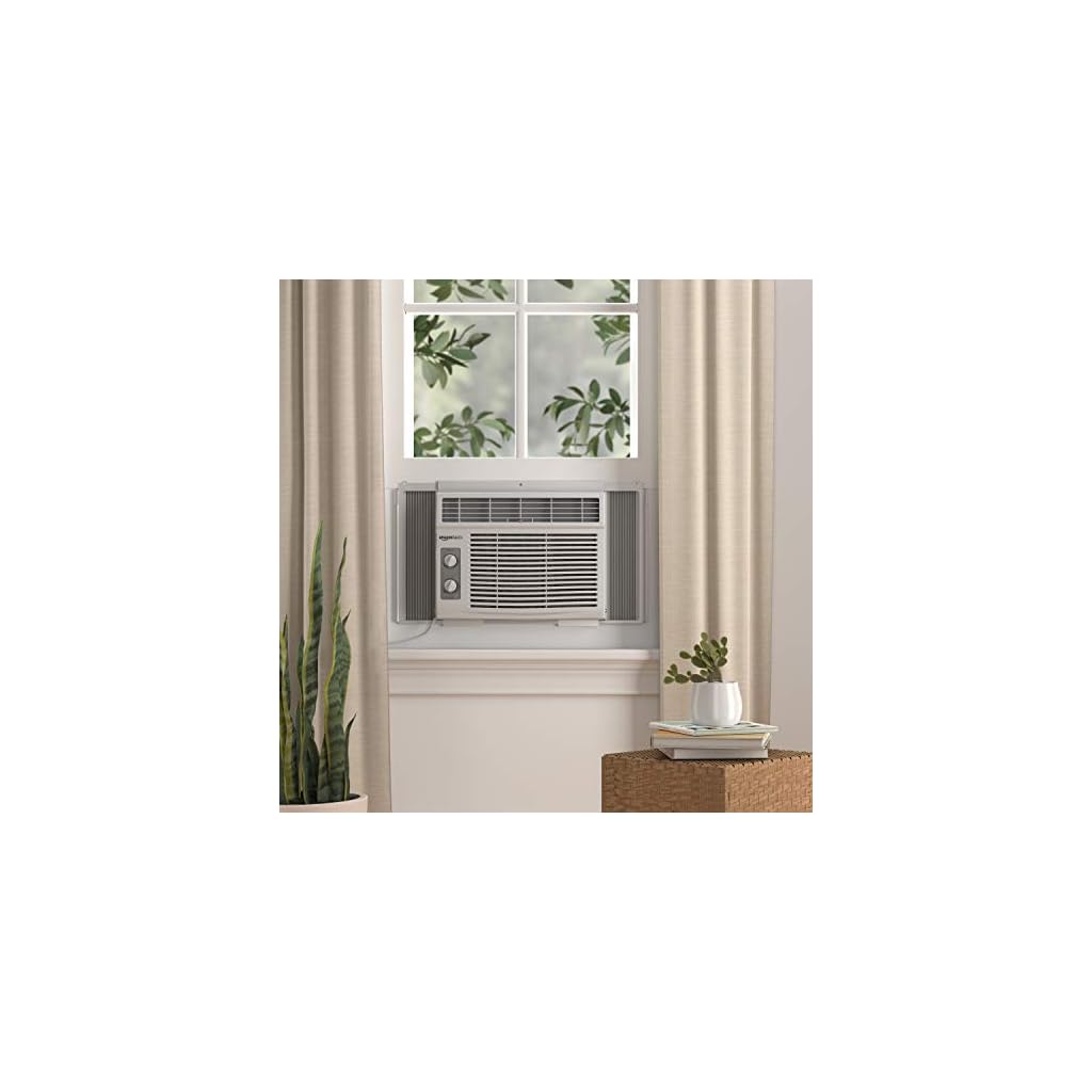 Amazon Basics WindowMounted Air Conditioner with Mechanical Control