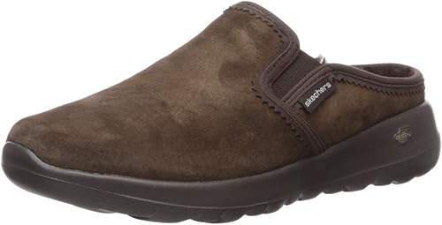 skechers suede clogs