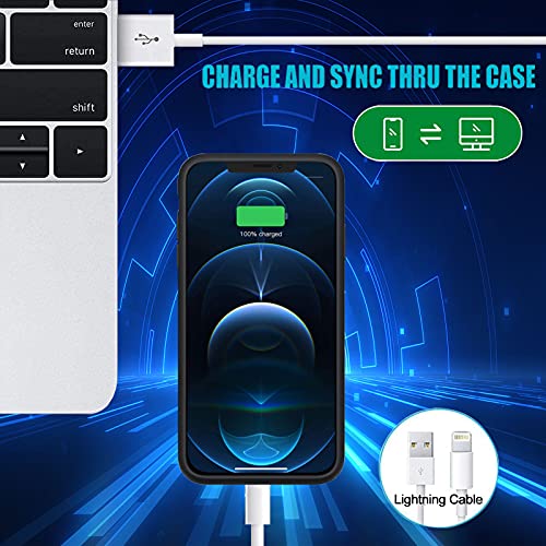 Battery Case for iPhone 12 Pro Max, Enhanced 8500mAh UltraSlim