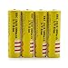 Sunnice® 4Pcs 3.7V 18650 5000mah Rechargeable Lithium Battery with 18650 battery Charger