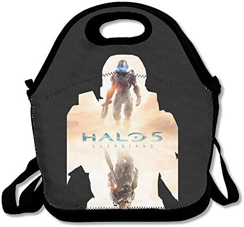 Curcy HALO MASTER CHIEF Awesome Lunch Tote Lunch Bag Outdoor Picnic Mid-sized