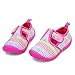 nerteo Toddler Sneakers Baby Girls Beach Sandals for Summer,Pool,Beach Colorfull/Love/Pink US 6 Toddler