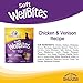 Wellness Rewarding Life Dog Treats, Training Treat, Grain Free, Soft Chicken & Venison (6 Ounce Bag)