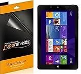 [3-Pack] SUPERSHIELDZ- Anti-Bubble High Definition Clear Screen Protector For Insignia 8 inch Windows Tablet (NS-15MS0832) + Lifetime Replacements Warranty - Retail Packaging