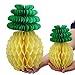 TOODOO 6 Pieces Tissue Paper Pineapples for Party Supplies Table Decoration Hawaiian Theme Wedding Home Decor