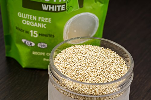 GoGo Quinoa White Organic Royal Quinoa, Gluten Free, Non GMO, Kosher Certified, Vegan 1.1 Lbs