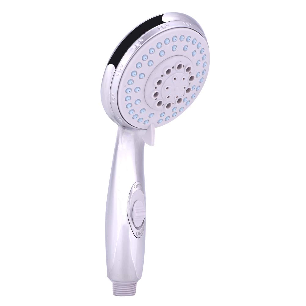 G1/2 ABS Shower Spray Head, 5 Spraying Modes Hand Shower Bathroom Spraying Shower Head