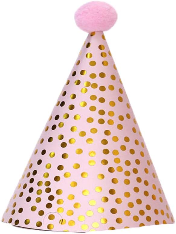 6PCS Happy Birthday Party Hats Cute Hats Kids Hats Unisex Adult Size Fancy Dress Party Hats… (style2): Health & Personal Care