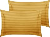 Moonlight20015 Double Duvet Set Reversible Stripes Ochre 200x200 cm view 8