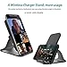 Vesena 7.5W 10W Fast Wireless Charger Aluminium Stand, 7.5W Fast Charging for iPhone8/ 8Plus/ X/XR/ XS/XS Max, 10W Highly Working for Samsung S7/ S8/ S9/ Note8/ Note9 and Other Qi Devices