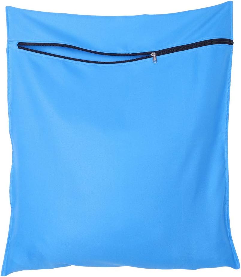 miuse Pet Laundry Bag - Blue Polyester Wash Bag - Ideal for Dogs Cats, Horses - Zipper Closure - Pet Supplies - Image 3