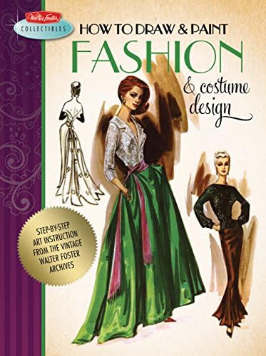 Fashion Illustration 1920-1950: Techniques and Examples (Dover Art