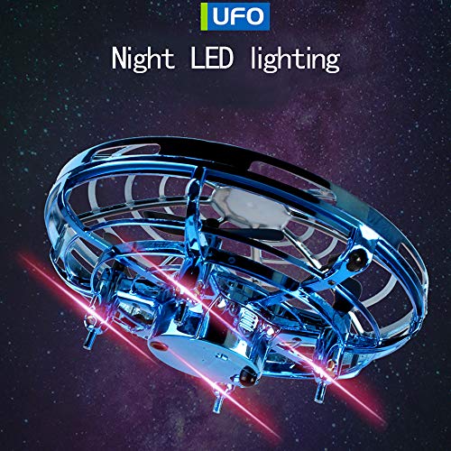 GRACEON Hand Operated Drones for Kids or Adults,Light Up Joy Flying Ball Drone,Easy Indoor Small Orb Flying Ball Drone Toys for Boys or Girls