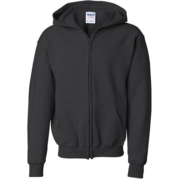 Amazon.com: Gildan Boys Heavy Blend Full-Zip Hooded Sweatshirt