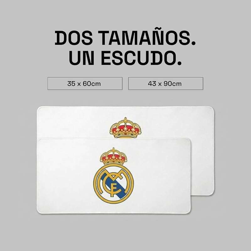 Real Madrid Alfombrilla Escritorio XXL 43x90 cm - Oficial
