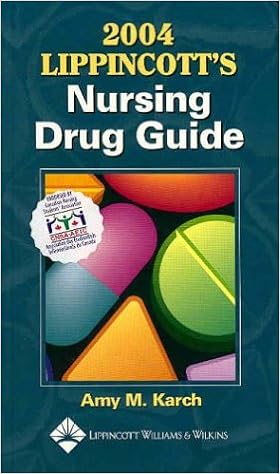 2004 Lippincotts Nursing Drug Guide Canadian Version - 