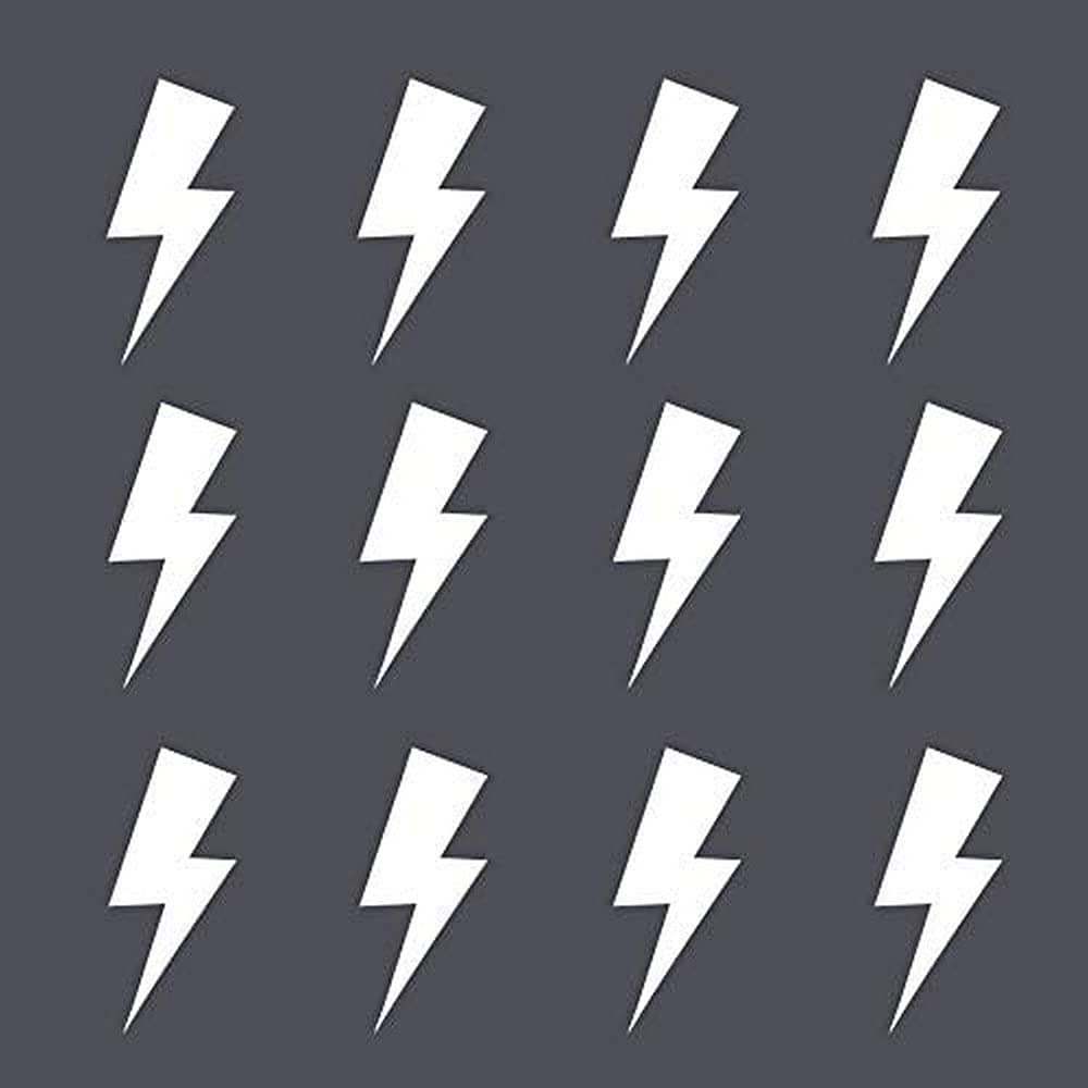 Lightning bolt wall stickers | Lots of colours options available | Perfect for a baby's nursery or child's bedroom
