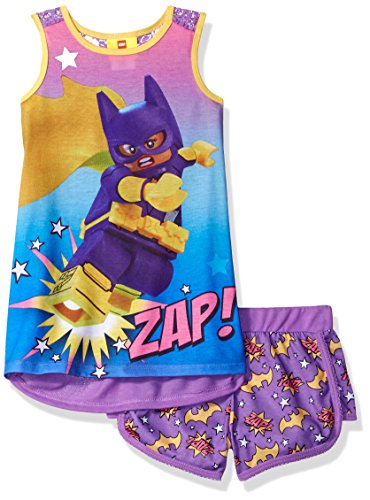 LEGO Batman Big Girls' Lego Batgirl Short Pj Set