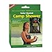 Coghlan's Camp Shower - Portable, Solar-Heated, 5 Gallon/20 Liter Capacity, Outdoor Shower Bag with Tangle Free Hose, Flow Control Clip, For Tent Camping, Backpacking, Car Camping, Beach Swimming