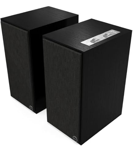 Klipsch ブラック ボックス型スピーカー Amazon.com: Klipsch The Nines Heritage Inspired (Pair) Powered
