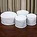 Marathon China Storage Dish Case - 4 Piece Set. Colour-White. SKU-KW200026