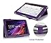 FYY ASUS Transformer Pad TF103C Case Cover - Premium Soft Folio Leather Case for ASUS Transformer Pad TF103C Purple (with Auto Wake/Sleep Feature)