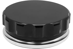 Zreneyfex 3''/76mm Aluminum Alloy Weld Billet On Filler Neck Black Cap Oil Fuel WaterTank Fuel Weld In Vented