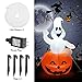 Halloween Inflatable Ghost in Pumpkin with Hat 4.5ft, Merryxgift Inflatable Halloween Blow up Decorations for Holiday Indoor Outdoor Yard Garden Lawn