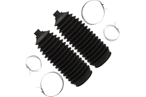 SCITOO 2pcs Steering Rack and Pinion Tie Rod Boot fit 2008-2012 for Honda for Accord 2004-2008 for Nissan Maxima for Altima 2