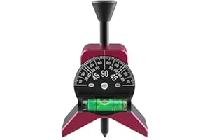 Noteflora Magnetic Pipe Center Finder Tool With Adjustable Bubble Protractor For Pipe Installation, Pipe Fitting Tools Fits 1