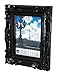 Kiera Grace Virginia Ornate Picture Frame, 5 by 7-Inch, Black