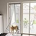 WENFENG Magnetic Screen Door, Heavy Duty Bug Screen Door with Full Frame Velcro Fits Door Size Up to 34 x 82 inch Max - Black