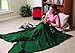 Texsport Fleece Sleeping Bag Liner, Hunter Green, One Size
