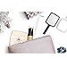 Emay Plus 2-in-1 Heated Eyelash Curler and Heated Vibration Eye Massager Wand - Anti-aging Wrinkle Device, Relieves Dark Circle, Fatigue and Puffiness. Eye & Facial Skin Care Massager Wand