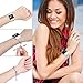 Wearlizer Bling Band Compatible for Fitbit Ionic Bands Women, Stainless Steel Bling Replacement Band Bracelet with Diamond Rhinestones X-Link Compatible Fitbit Ionic Small Large Silver