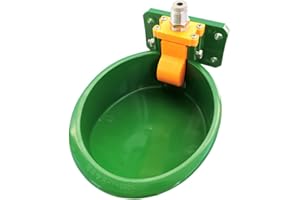 LUCKY FARM Automatic Pig Waterer Sheep Water Bowl Plastic Piglet Pig Drinking Fountains Goat Drink Cup for Livestock Not