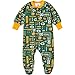 Green Bay Packers Baby Infant Footed Blanket Sleeper - Green
