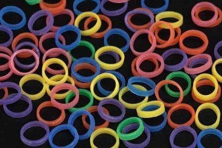 Neon 1/4" Light 2.5 oz - Orthodontic Elastic - Braces - Dental Rubber Bands USA