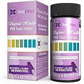 Just Fitter Vaginal pH Balance Test Strips. Personal Wellness Kit for Women. Supports Feminine Hygiene, Body Balance Awareness, and Everyday Confidence – 80 + 20 Strips