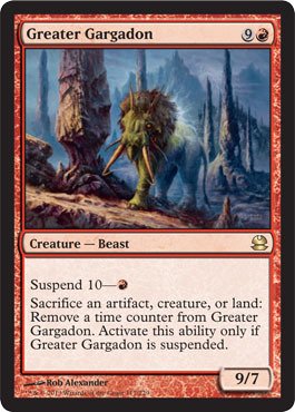 Magic: the Gathering - Greater Gargadon - Modern Masters
