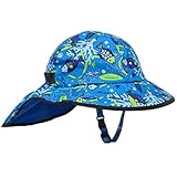Sunday Afternoon Adjustable Kids Sun Hat w/ Chin Strap
