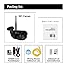 Jennov 5MP Wireless WiFi Security Camera H264+ Video Home Surveillance Outdoor Waterproof and Siren Alarm 2.4G Wi-Fi/Ethernet Connection Motion Detection Two-Way Audio