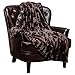 Chanasya Premium Embossed Faux Fur Throw Blanket - Super Soft, Lightweight Minky Blanket - 50