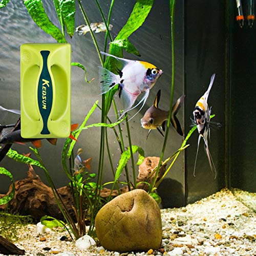 KEDSUM Aquarium Fish Tank Cleaner, Fish Tank Glass Cleaner